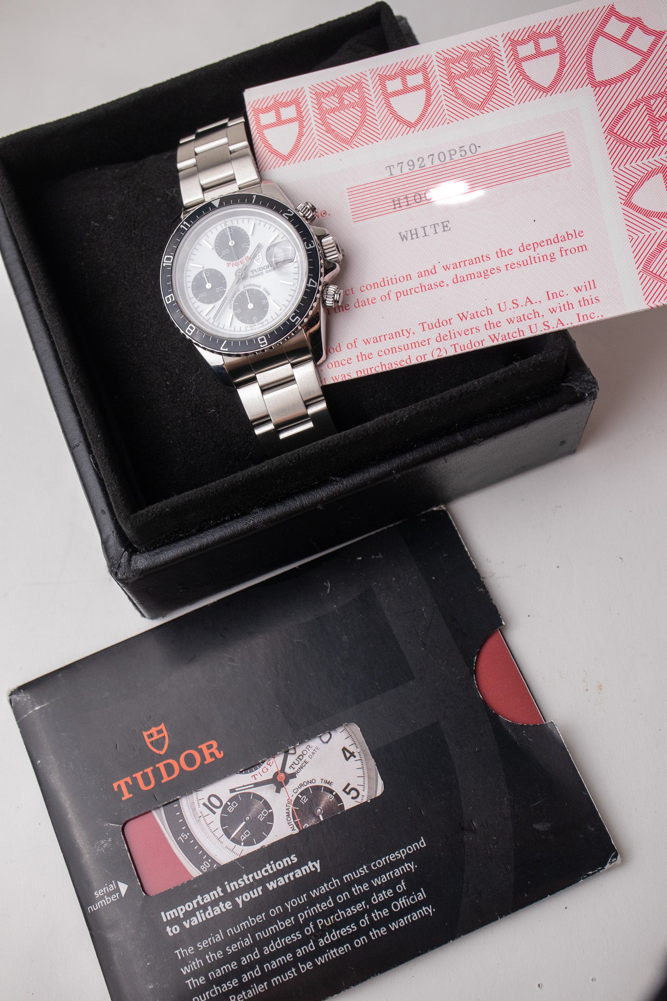 Tudor Prince Date Tiger Chronograph 79270