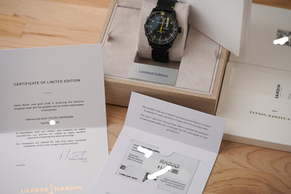 Ulysse Nardin Lemon Shark Limited Edition 8163-175LE