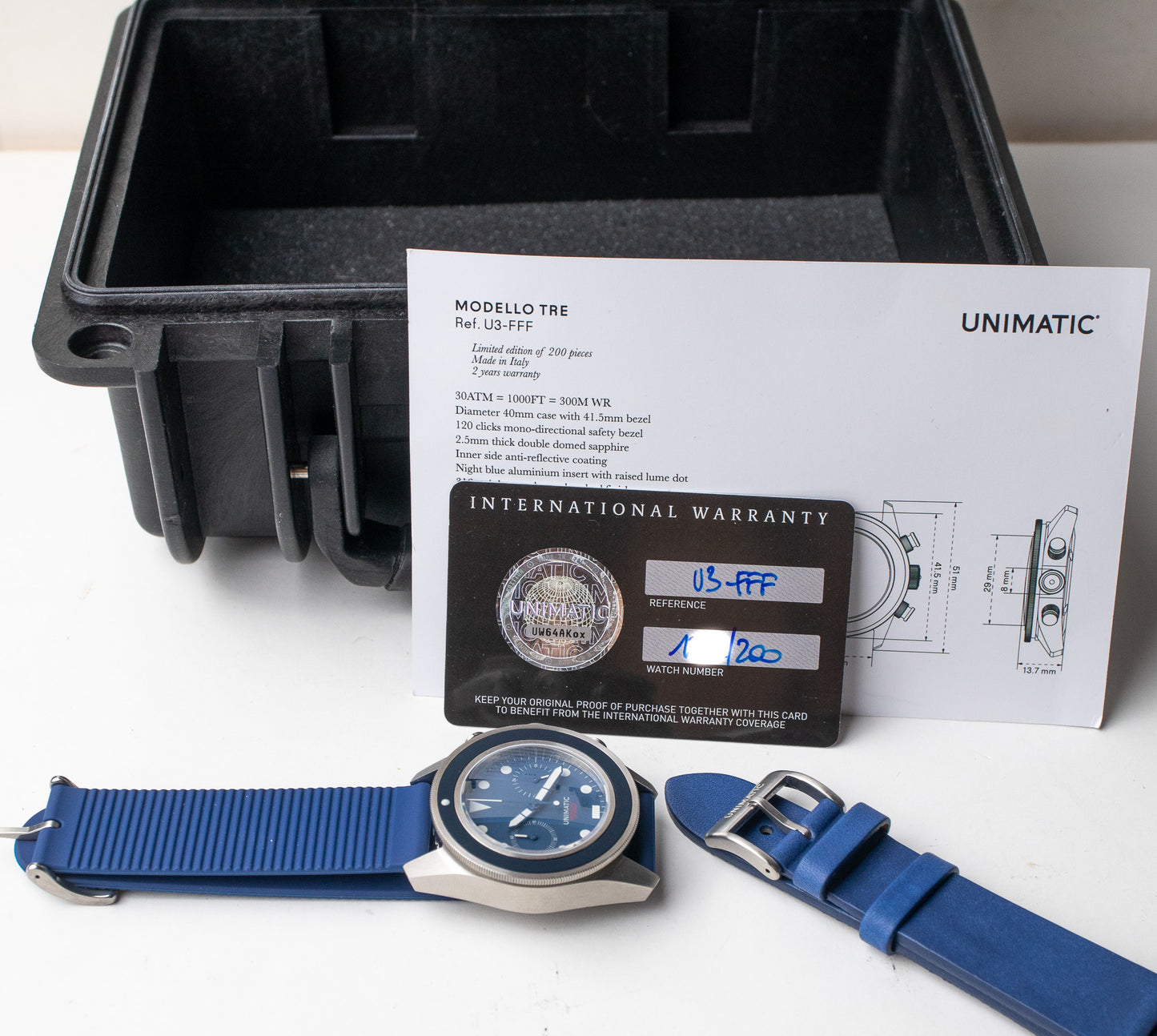 Unimatic Modello TRE U3-FFF