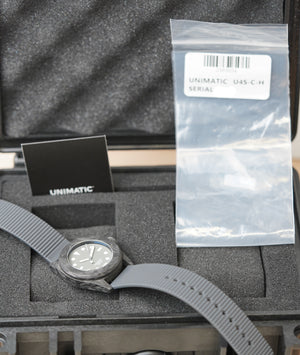 Unimatic x Hodinkee Modello Quattro Carbon U4S-C-H