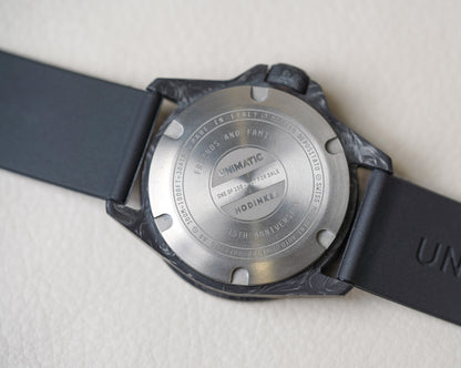 Unimatic x Hodinkee Modello Uno Carbon U1S-C-H