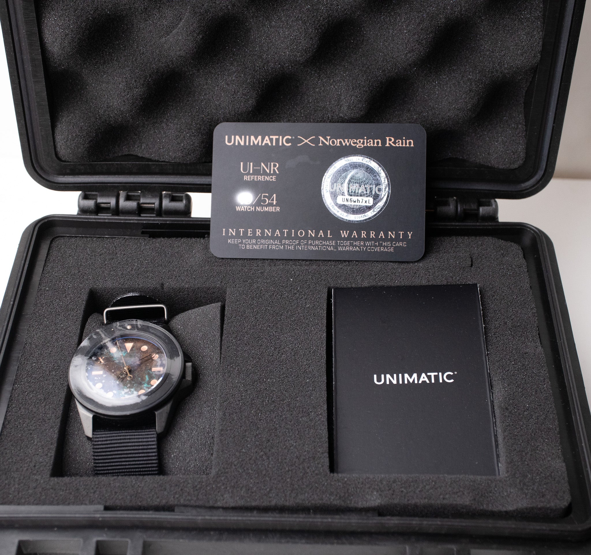 Unimatic x Norwegian Rain U1-NR