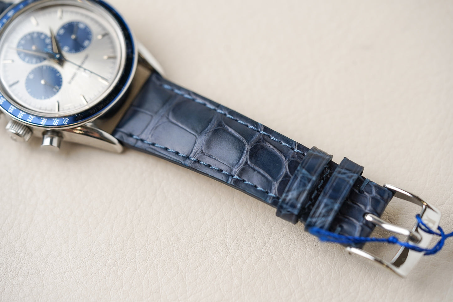 Universal Geneve Blue Compax Ref 884.495 "Baby Nina"