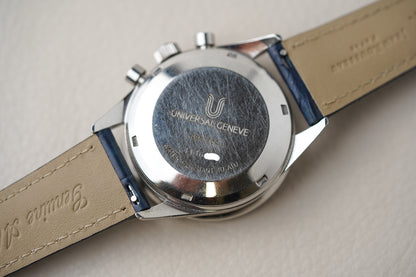 Universal Geneve Blue Compax Ref 884.495 "Baby Nina"