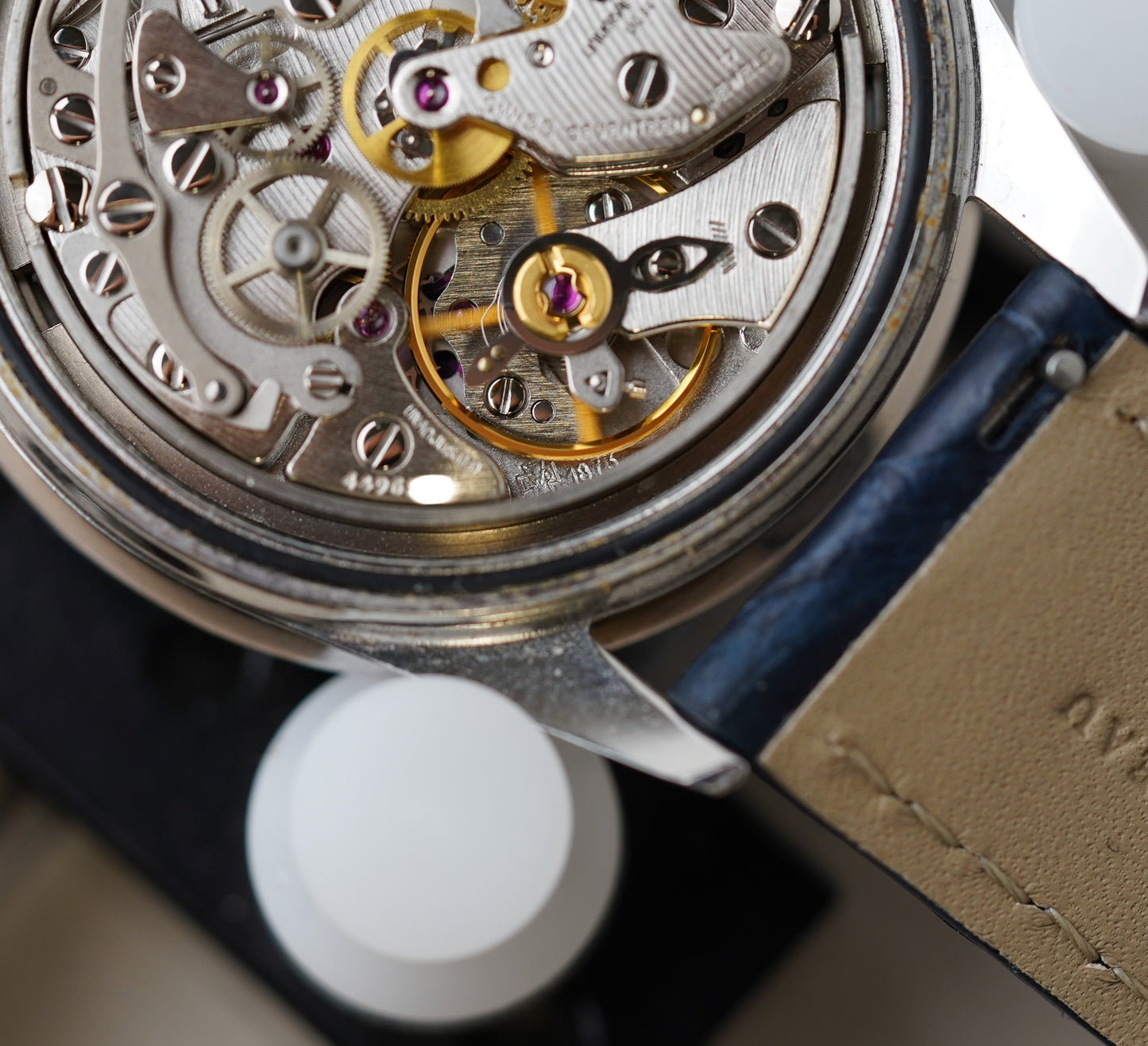 Universal Geneve Blue Compax Ref 884.495 "Baby Nina"