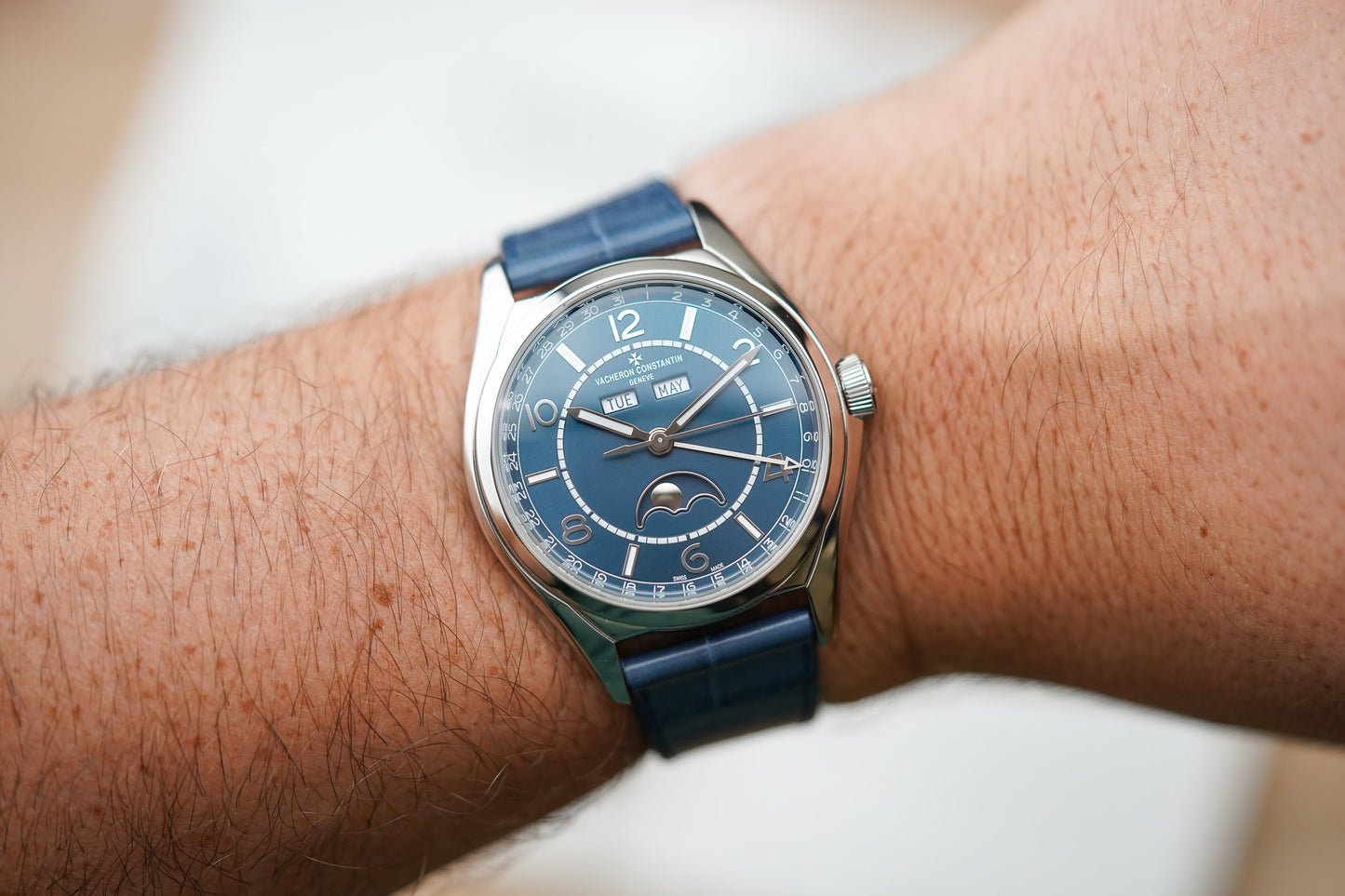 Vacheron Constantin FiftySix Complete Calendar Blue 4000E/000A-B548