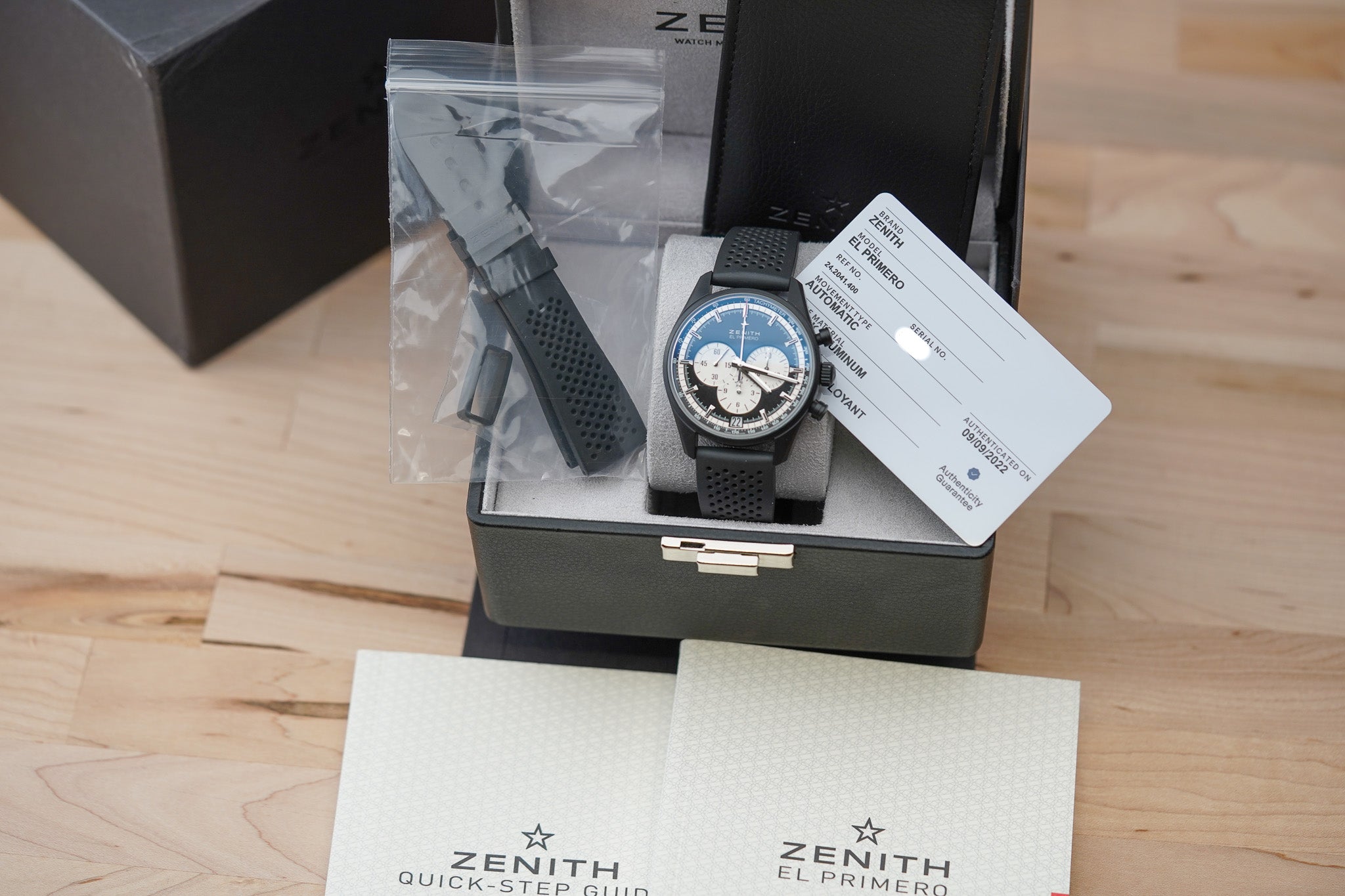 Zenith Chronomaster El Primero 42 Aluminum Black 24.2041.400/21.R576