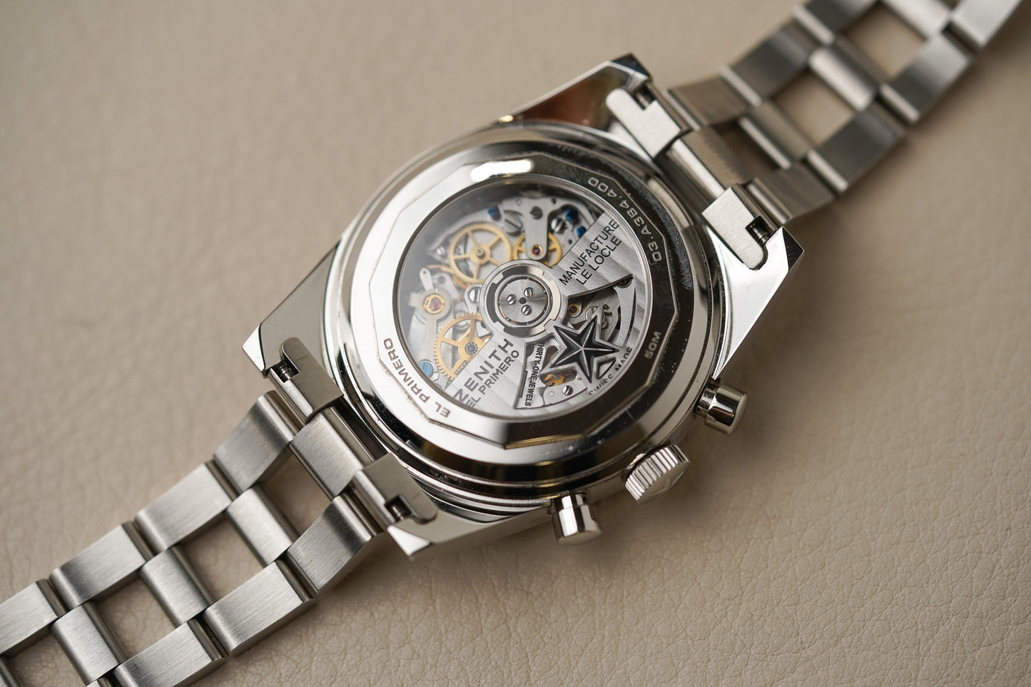 Zenith Chronomaster Revival El Primero A384 White 03.A384.400/21.M384