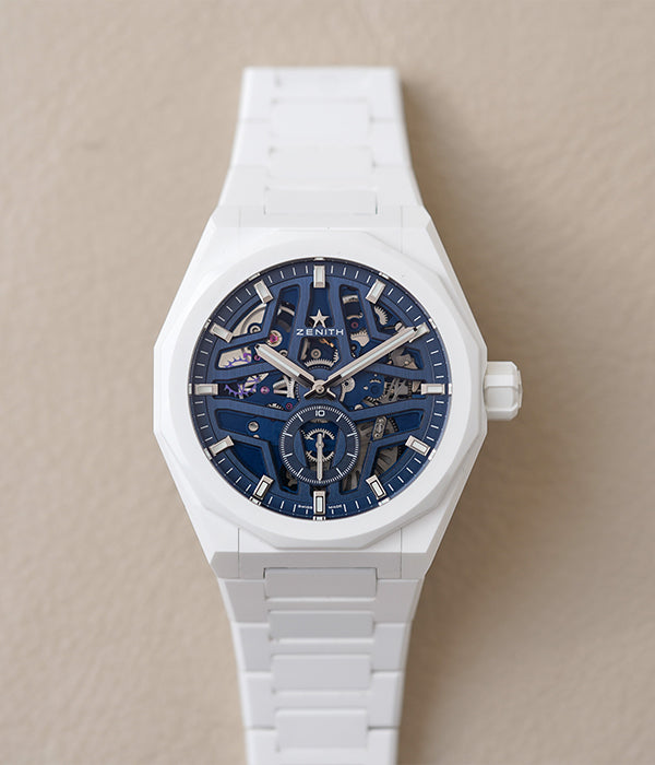 Zenith Defy Skyline Skeleton White Ceramic 49.9301.3620/79.I001