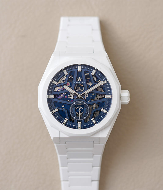 Zenith Defy Skyline Skeleton White Ceramic 49.9301.3620/79.I001
