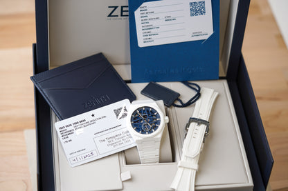 Zenith Defy Skyline Skeleton White Ceramic 49.9301.3620/79.I001