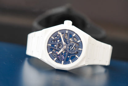 Zenith Defy Skyline Skeleton White Ceramic 49.9301.3620/79.I001