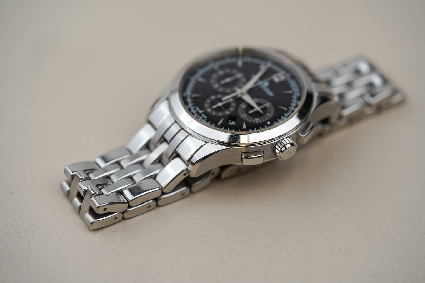 Jaeger-LeCoultre Master Chronograph Black Dial 174.8.C1