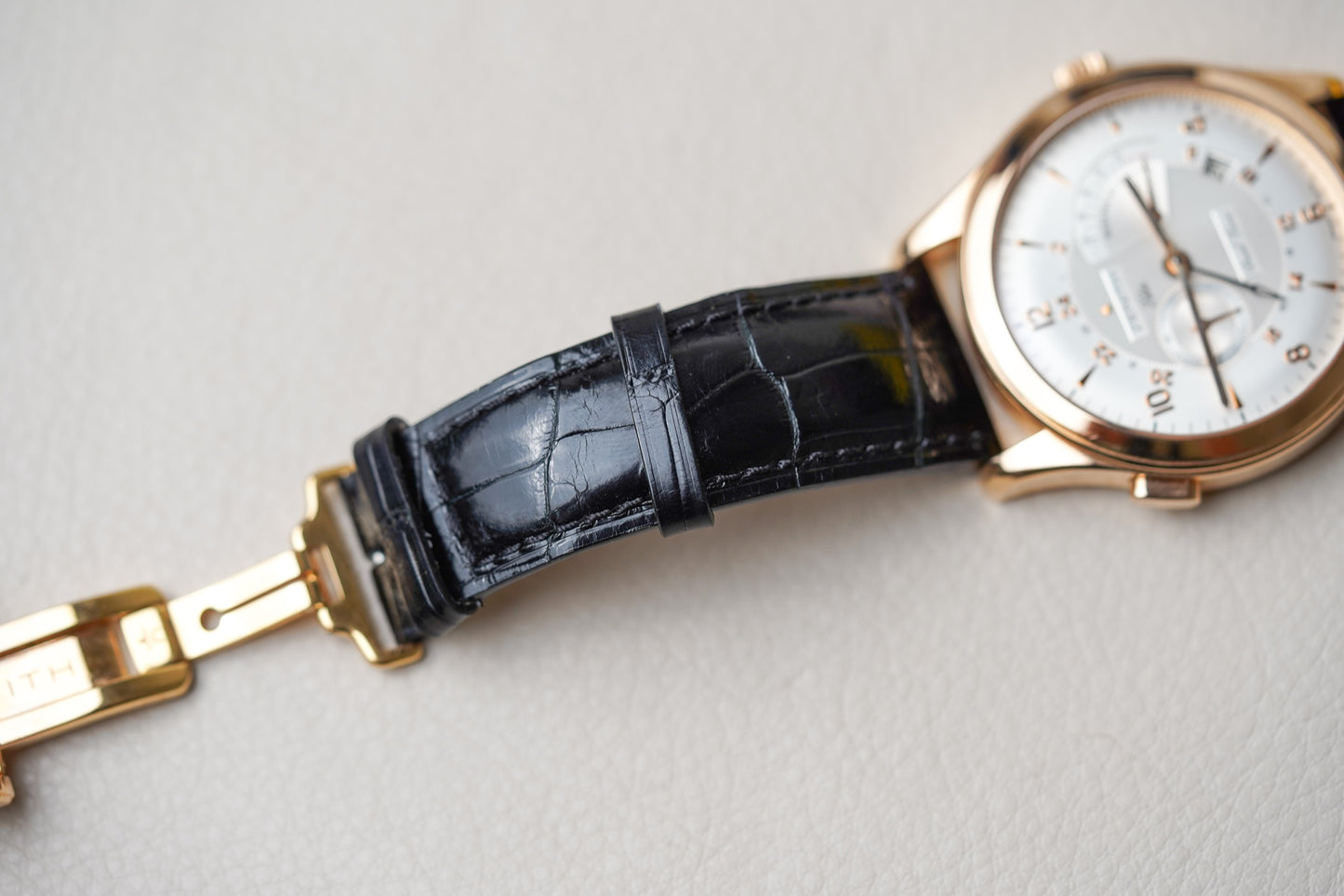 Zenith Elite Grande Class Reserve de Marche Dual Time 18.0520.683