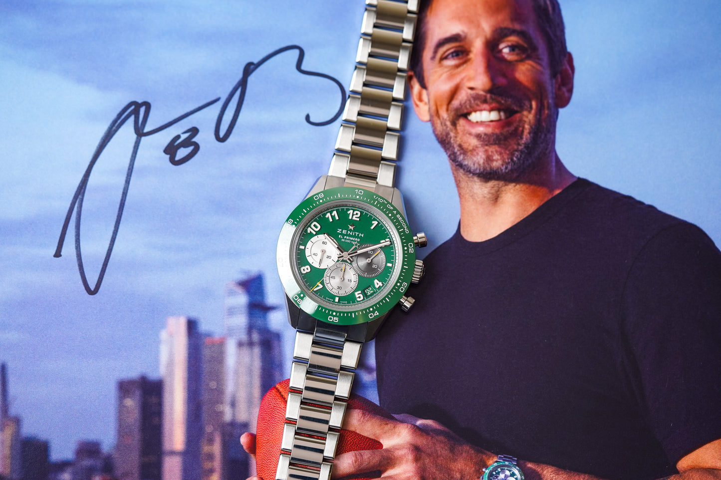 Zentih Chronomaster Sport 'Aaron Rodgers' 03.3117.3600/56.M3100