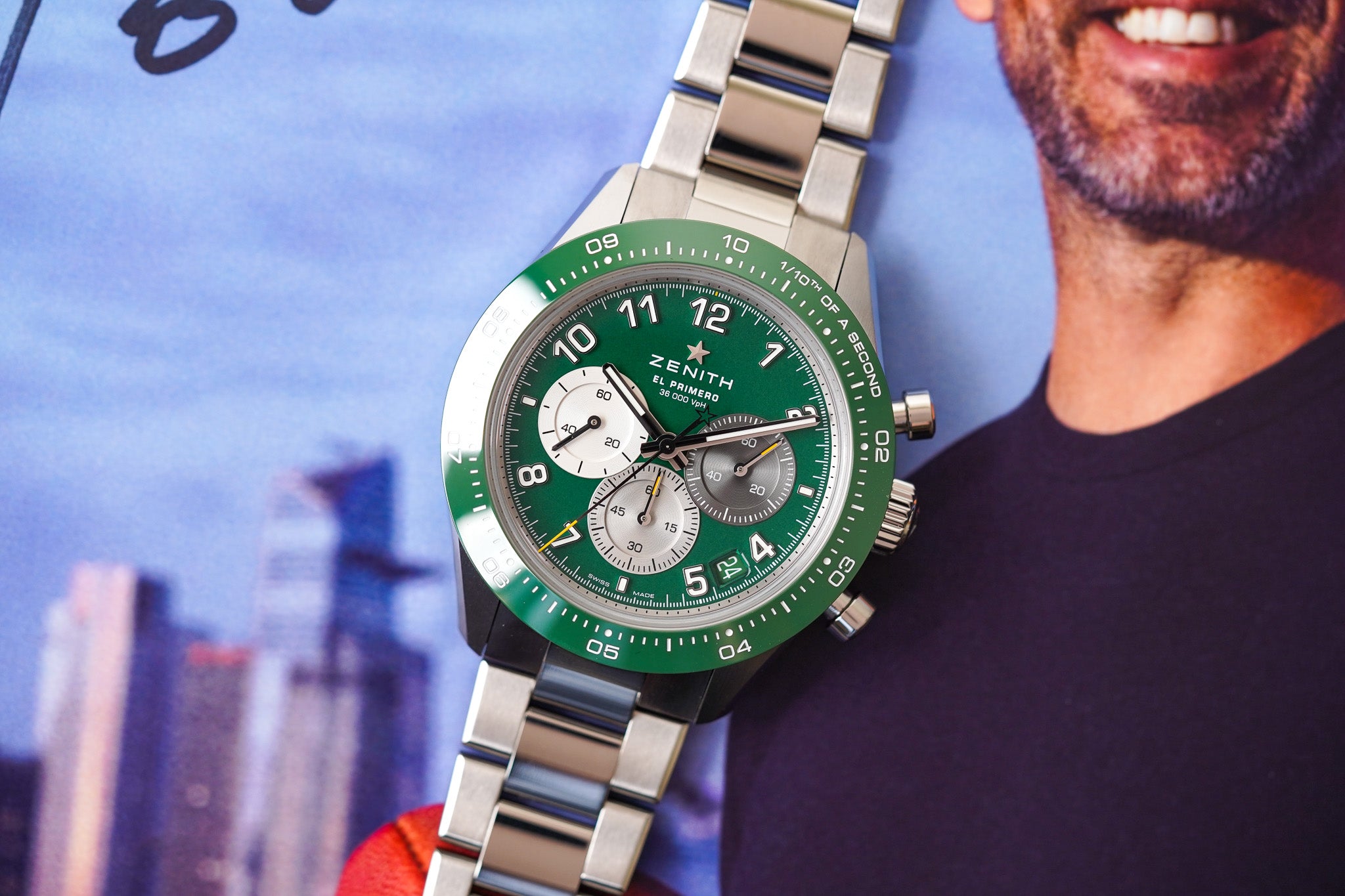 Zentih Chronomaster Sport 'Aaron Rodgers' 03.3117.3600/56.M3100