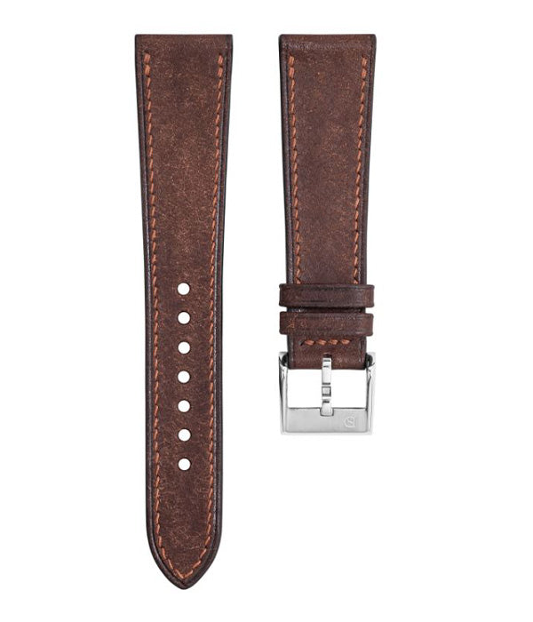 Delugs Dark Brown Pueblo Slim Strap