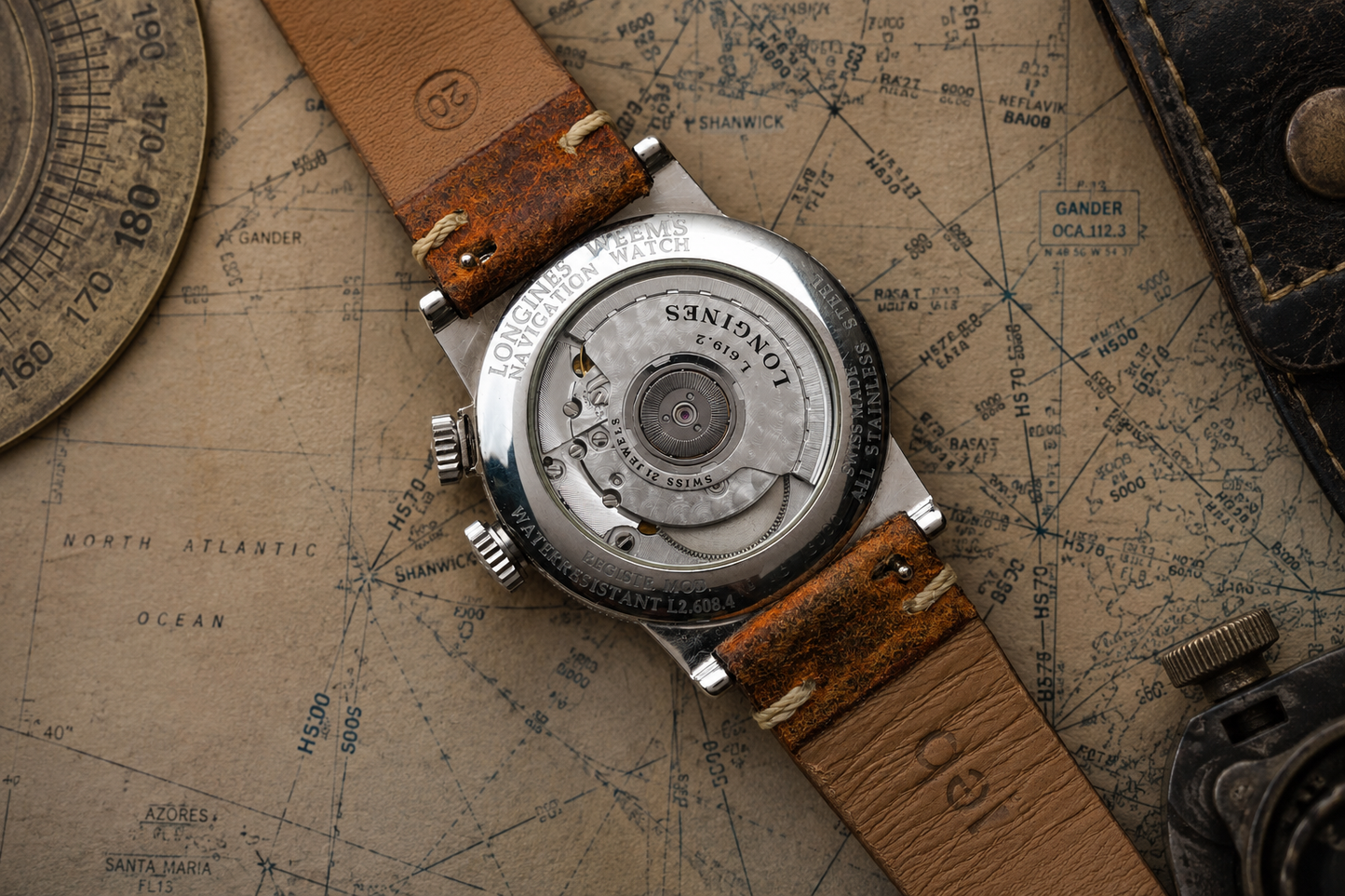 Longines Weems Navigation Watch Re-Edition L2.608.4