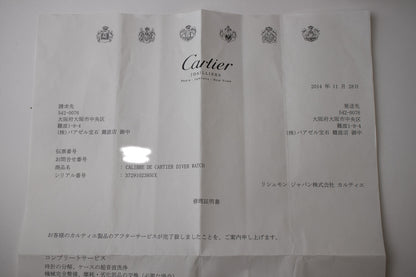 Cartier Calibre De Cartier 3729