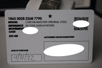 Zenith El Primero Chronomaster Original