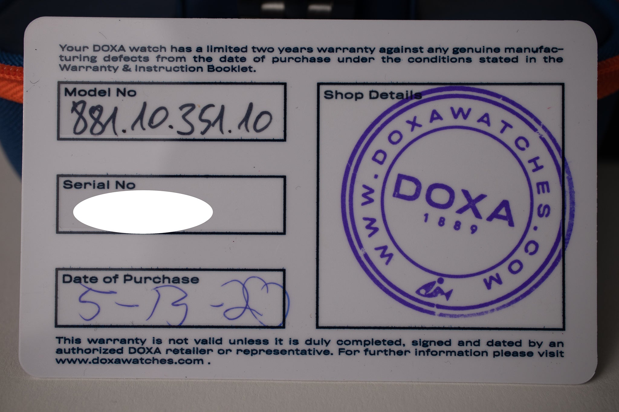 Doxa Sub 1500T Professional