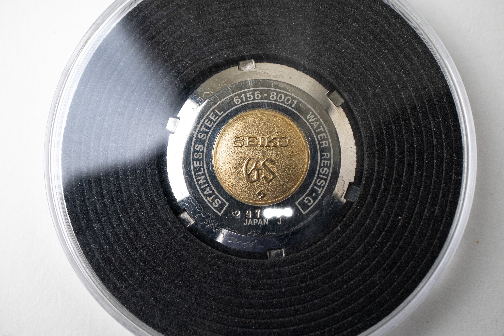 GS裏蓋 6156-8001 グランドセイコー スペシャル 1972年製 Ref.6156‐8001