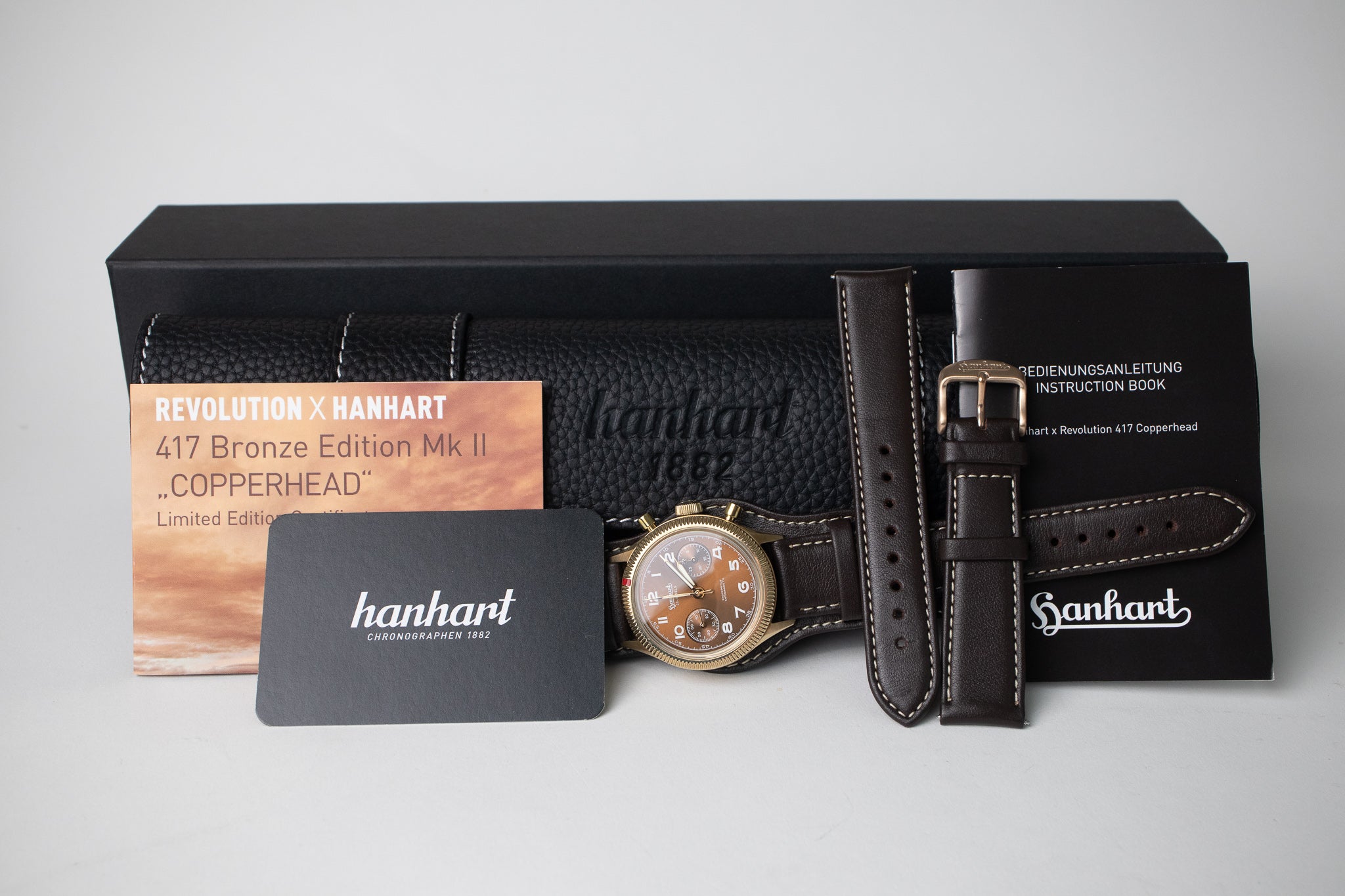 Hanhart 417 Chronograph Edition No.2 Copperhead Pioneer