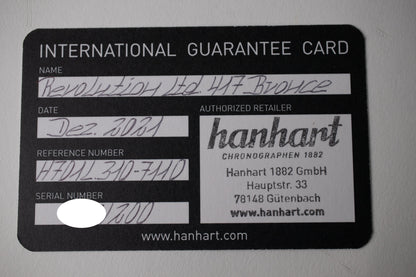 Hanhart 417 Chronograph Edition No.2 Copperhead Pioneer