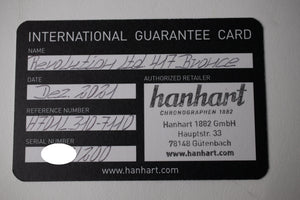 Hanhart 417 Chronograph Edition No.2 Copperhead Pioneer