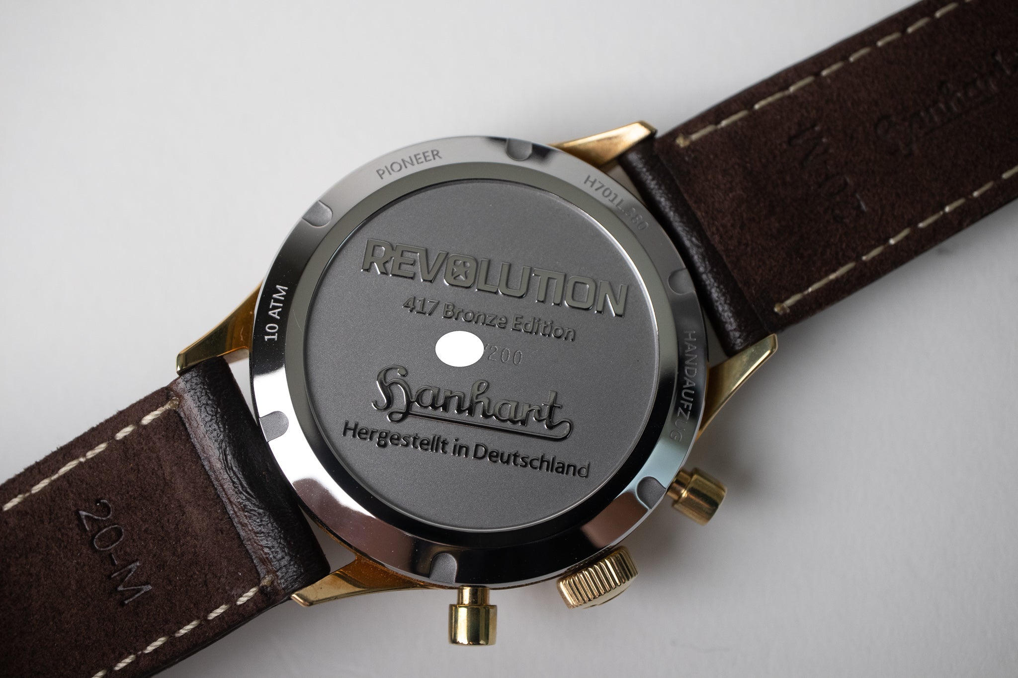 Hanhart 417 Chronograph Edition No.2 Copperhead Pioneer