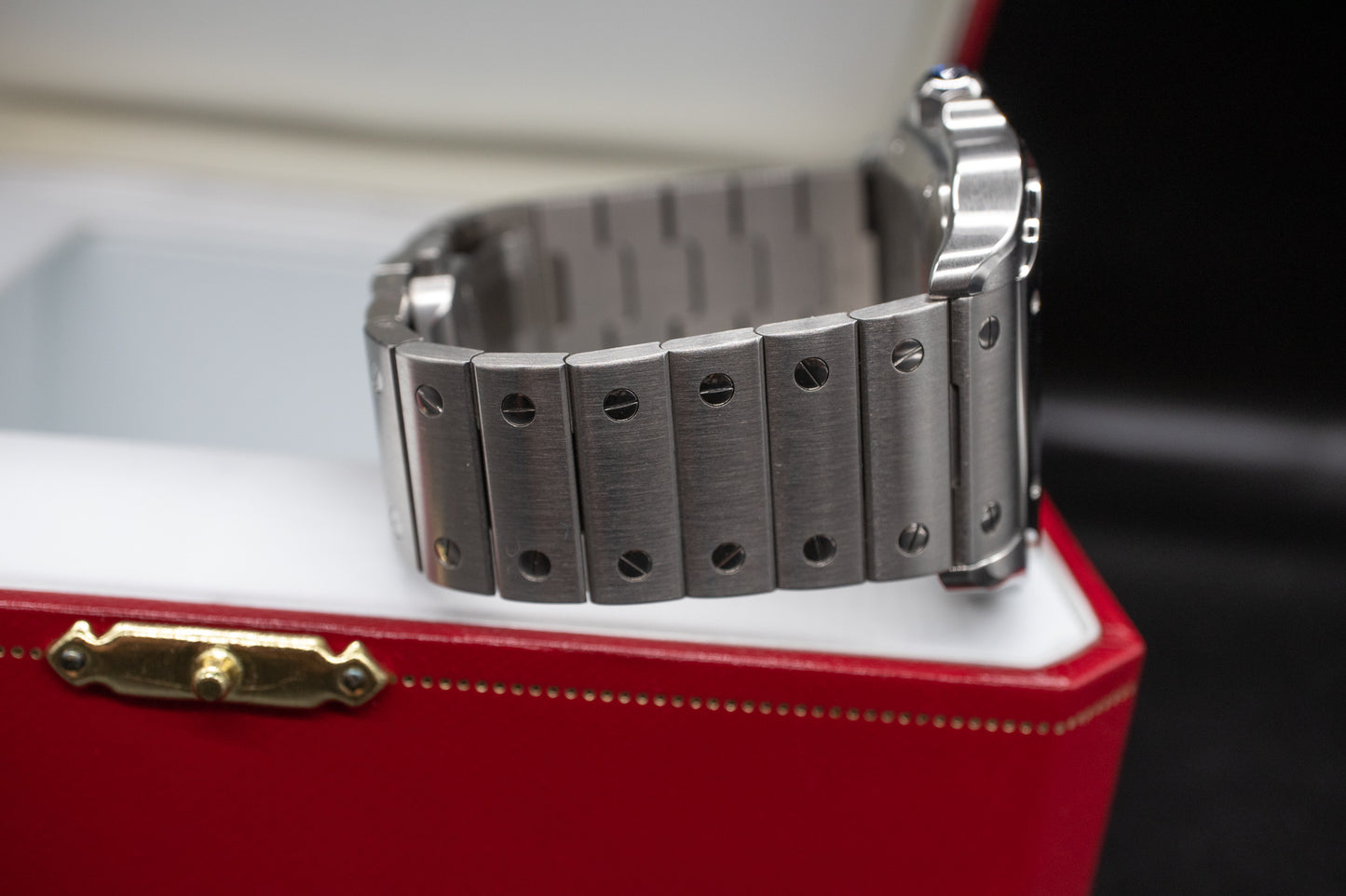 Pre-Owned Cartier Santos Large WSSA0009