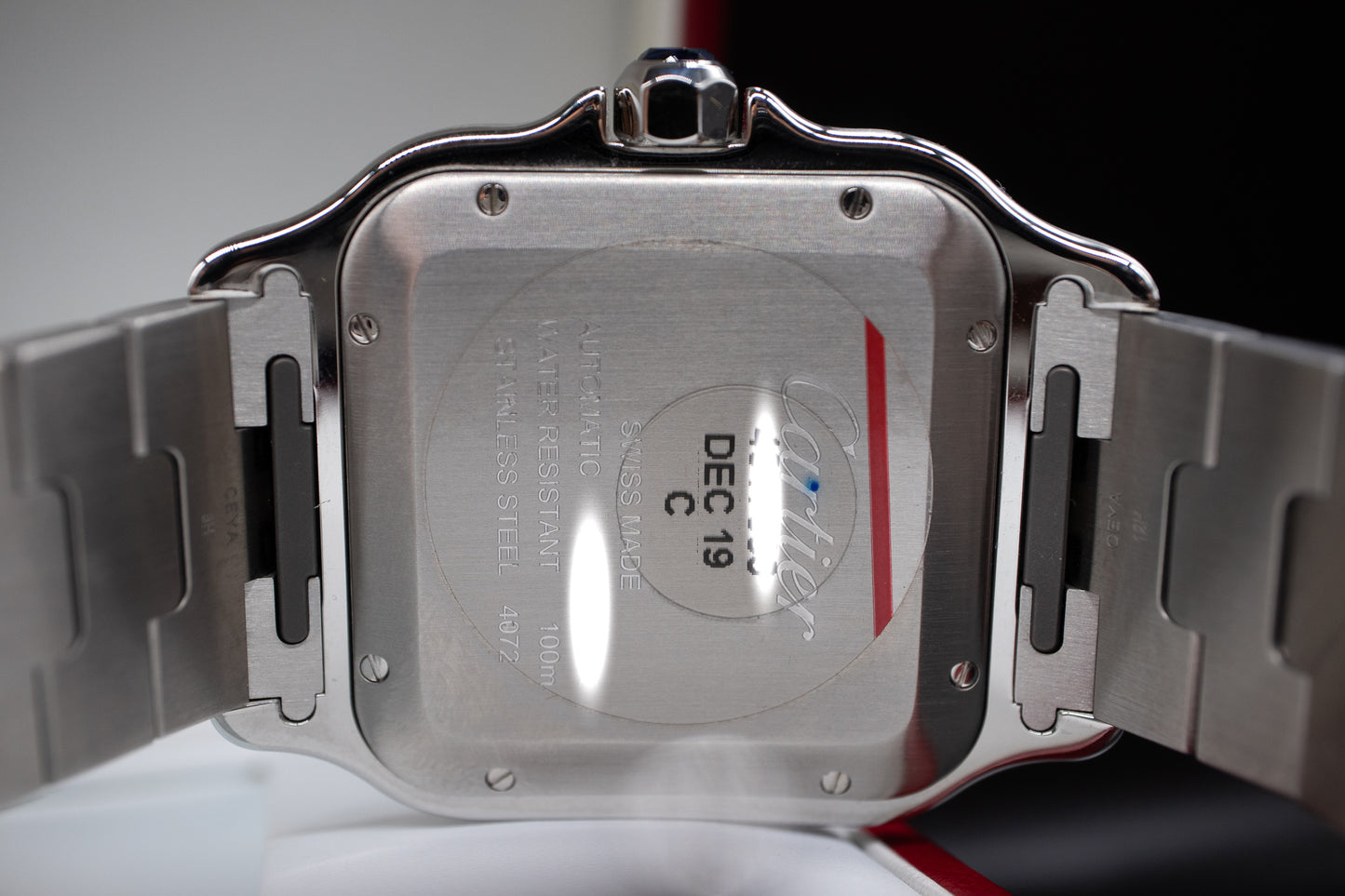 Pre-Owned Cartier Santos Large WSSA0009