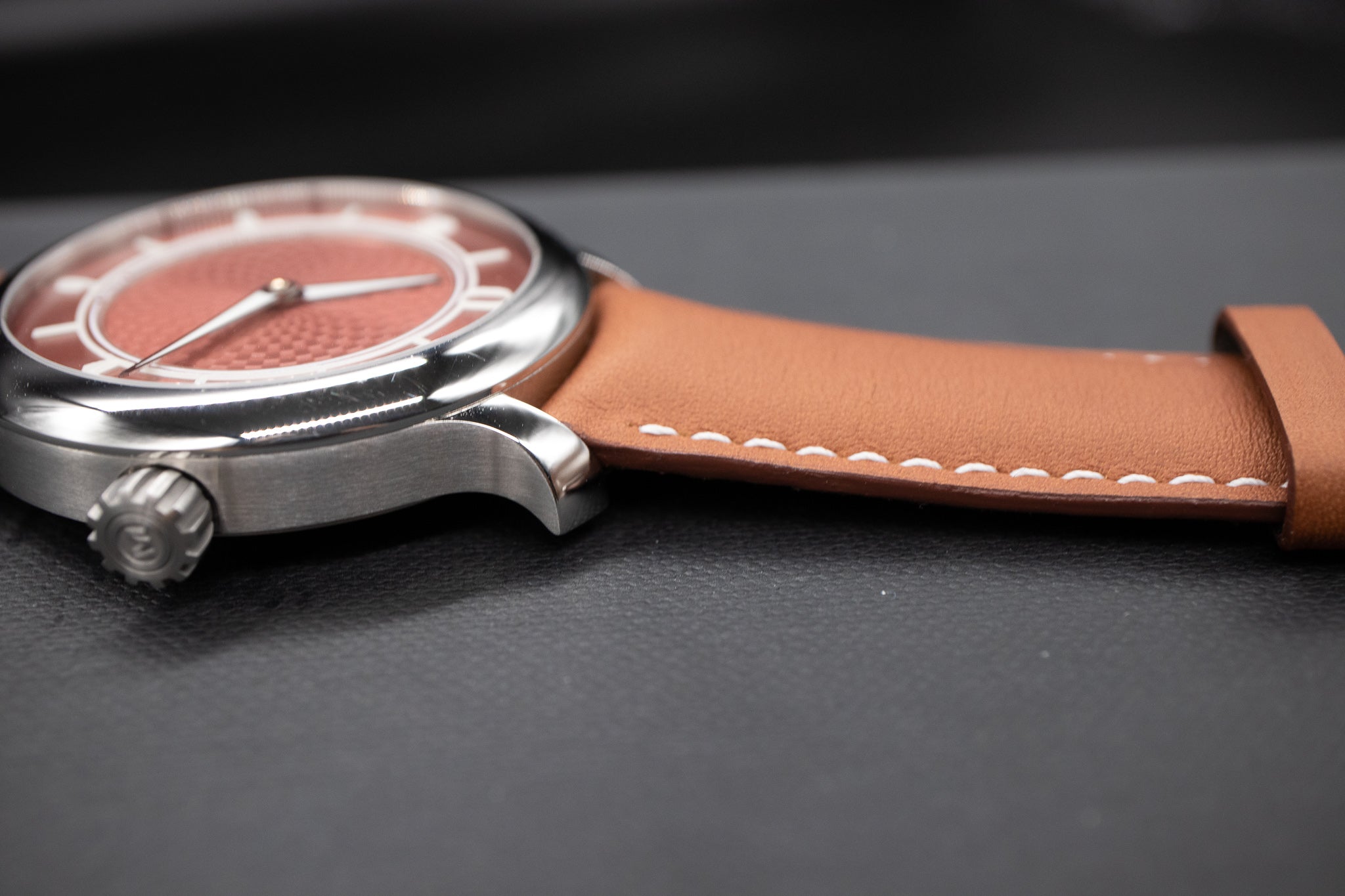 Pre-Owned Ming 17.06 Copper Dial