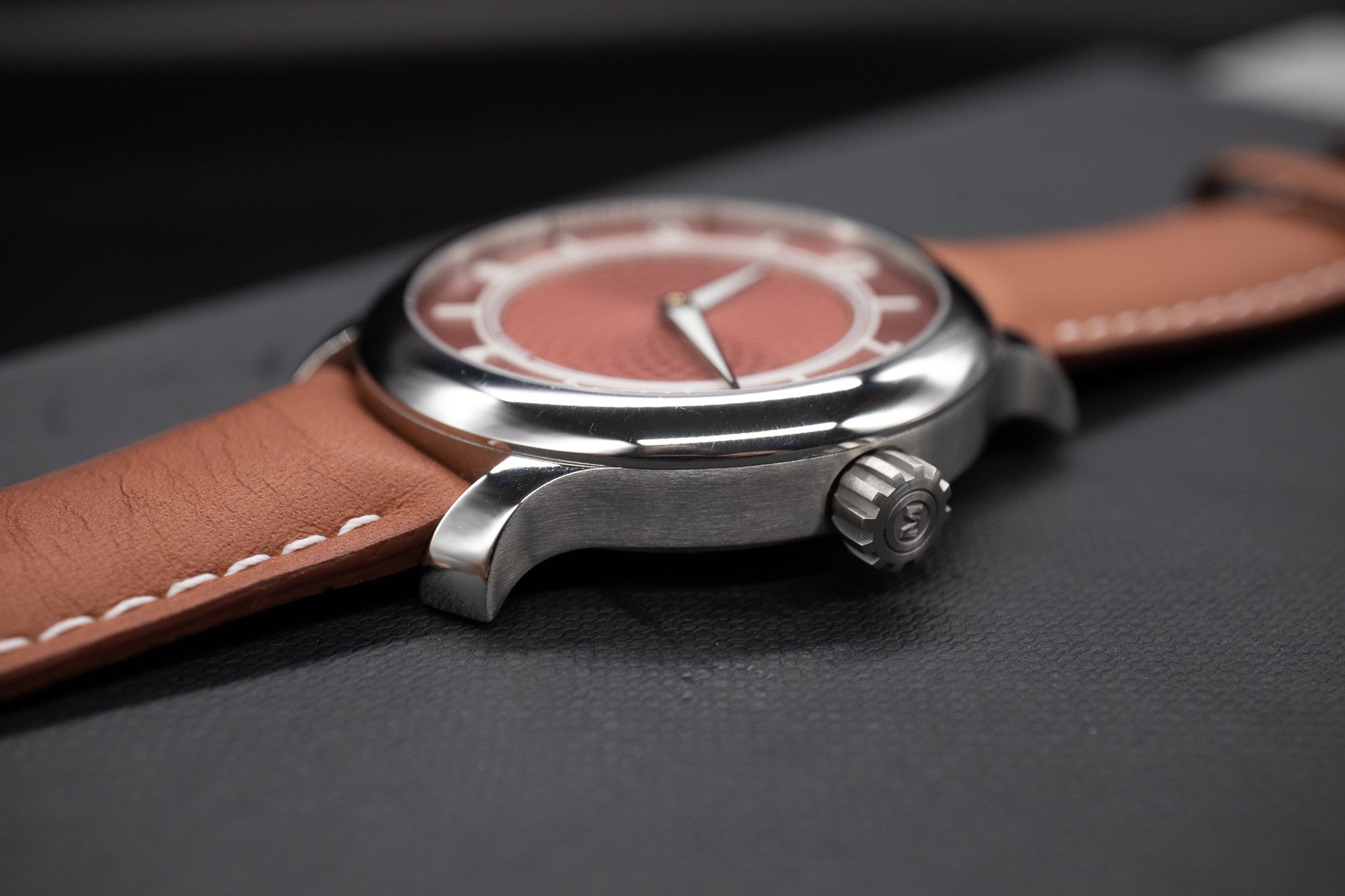 Pre-Owned Ming 17.06 Copper Dial
