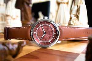 Pre-Owned Ming 17.06 Copper Dial