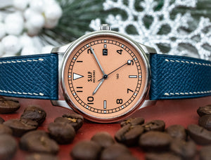 SUF Helsinki 180 Frosted Salmon Dial