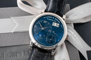 Pre-Owned: A.Lange & Sohne Lange 1 White Gold Deep Blue Dial