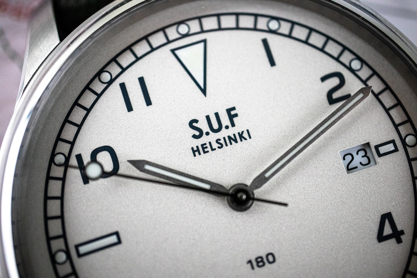 Pre-Owned: SUF Helsinki 180 Sarpaneva White Dial