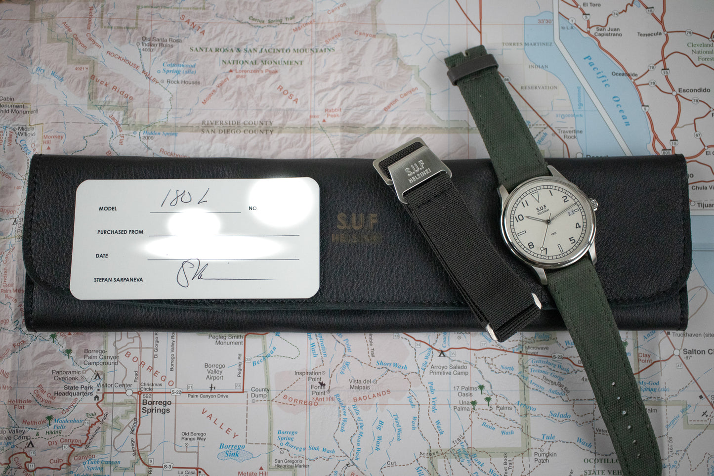 Pre-Owned: SUF Helsinki 180 Sarpaneva White Dial