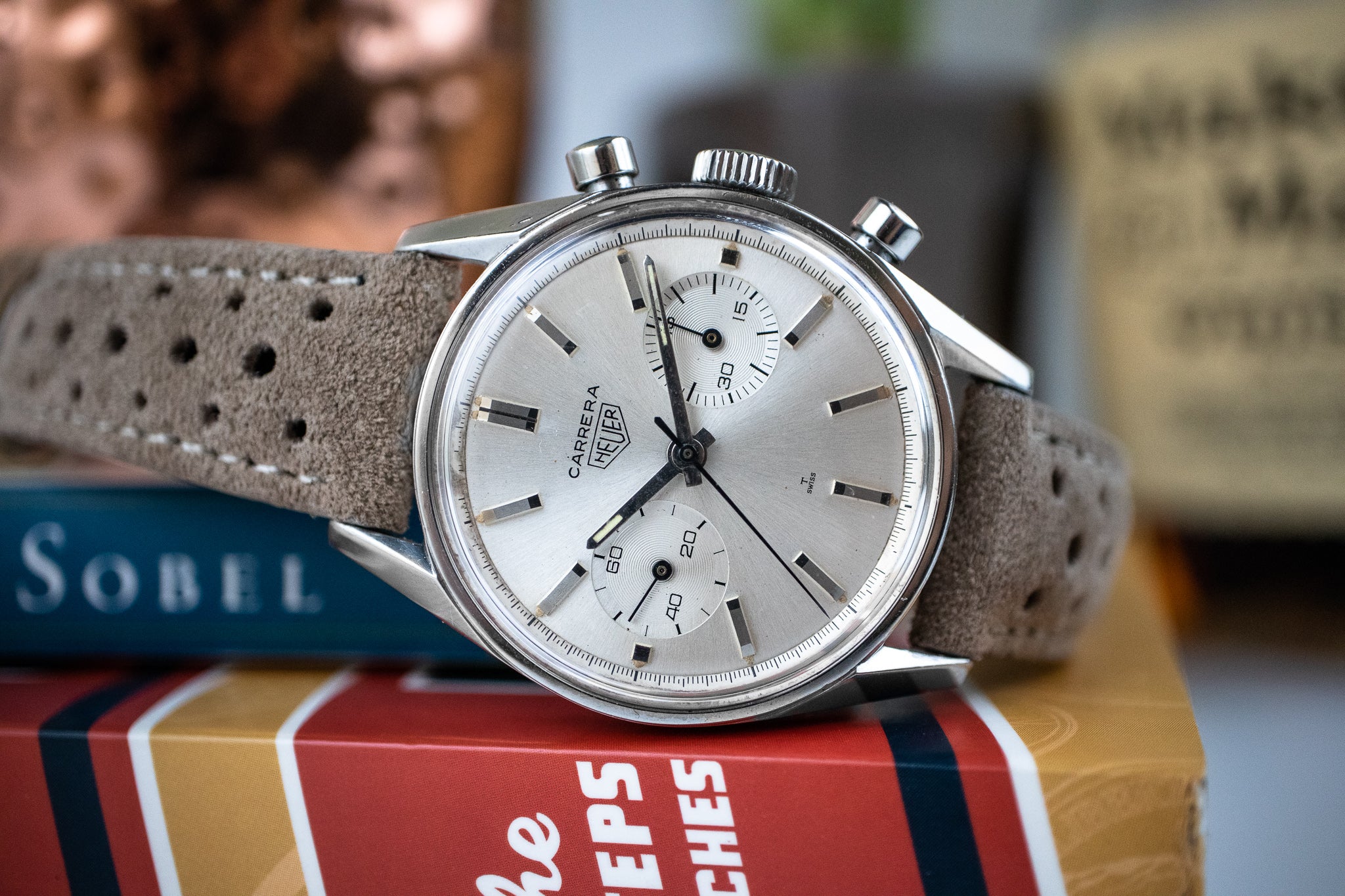 Pre-Owned: 1966 Heuer Carrera 45 Chronograph 3647S
