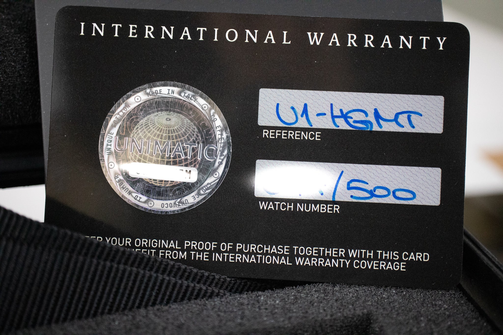 Unimatic Uno U1-HGMT Limited Edition for Hodinkee