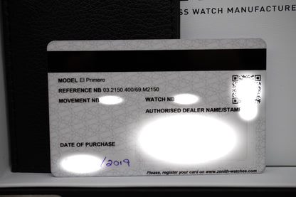 Pre-Owned: Zenith Chronomaster El Primero 38mm