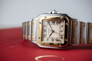 Pre-Owned Cartier Watch Santos De Galbee