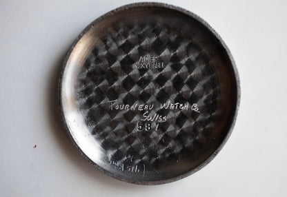 Pre-Owned: 1950’s Lemania CH27C12 Chronograph Bullseye Tourneau Stamp