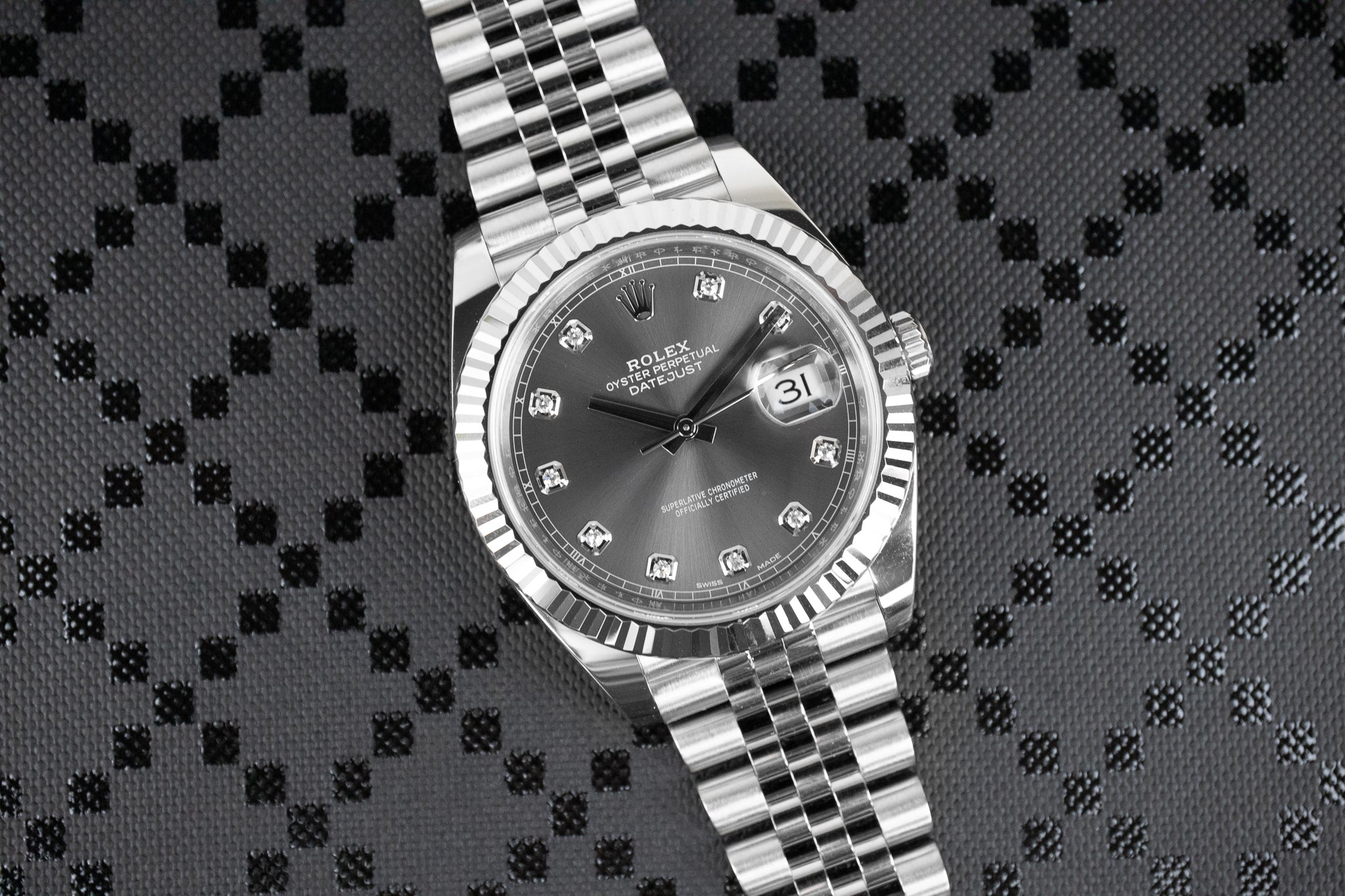 Pre-Owned: Rolex Datejust 126334 41mm Diamond Dial