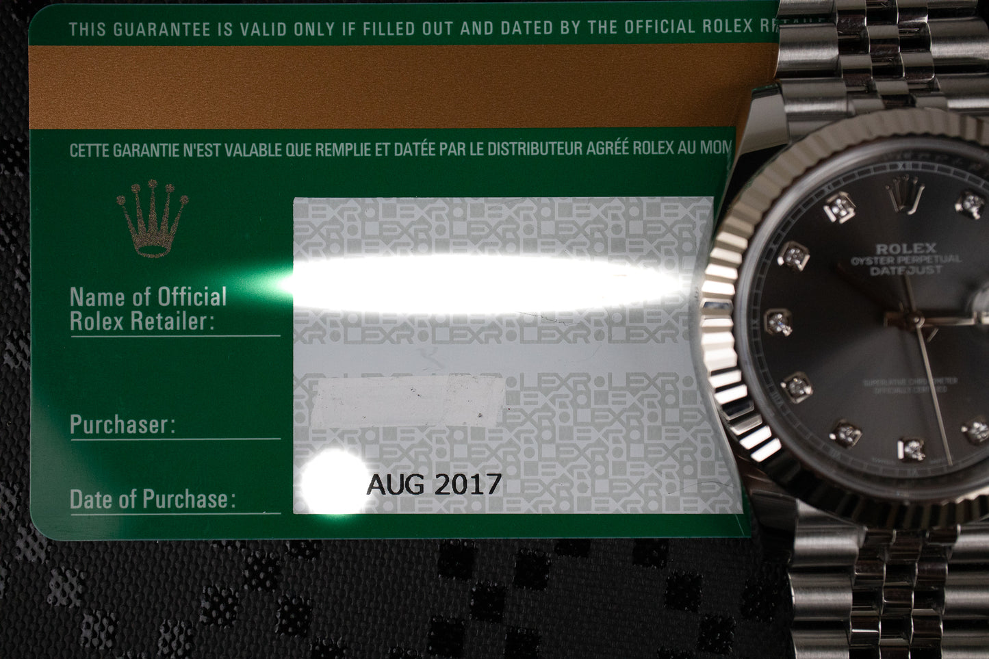 Pre-Owned: Rolex Datejust 126334 41mm Diamond Dial