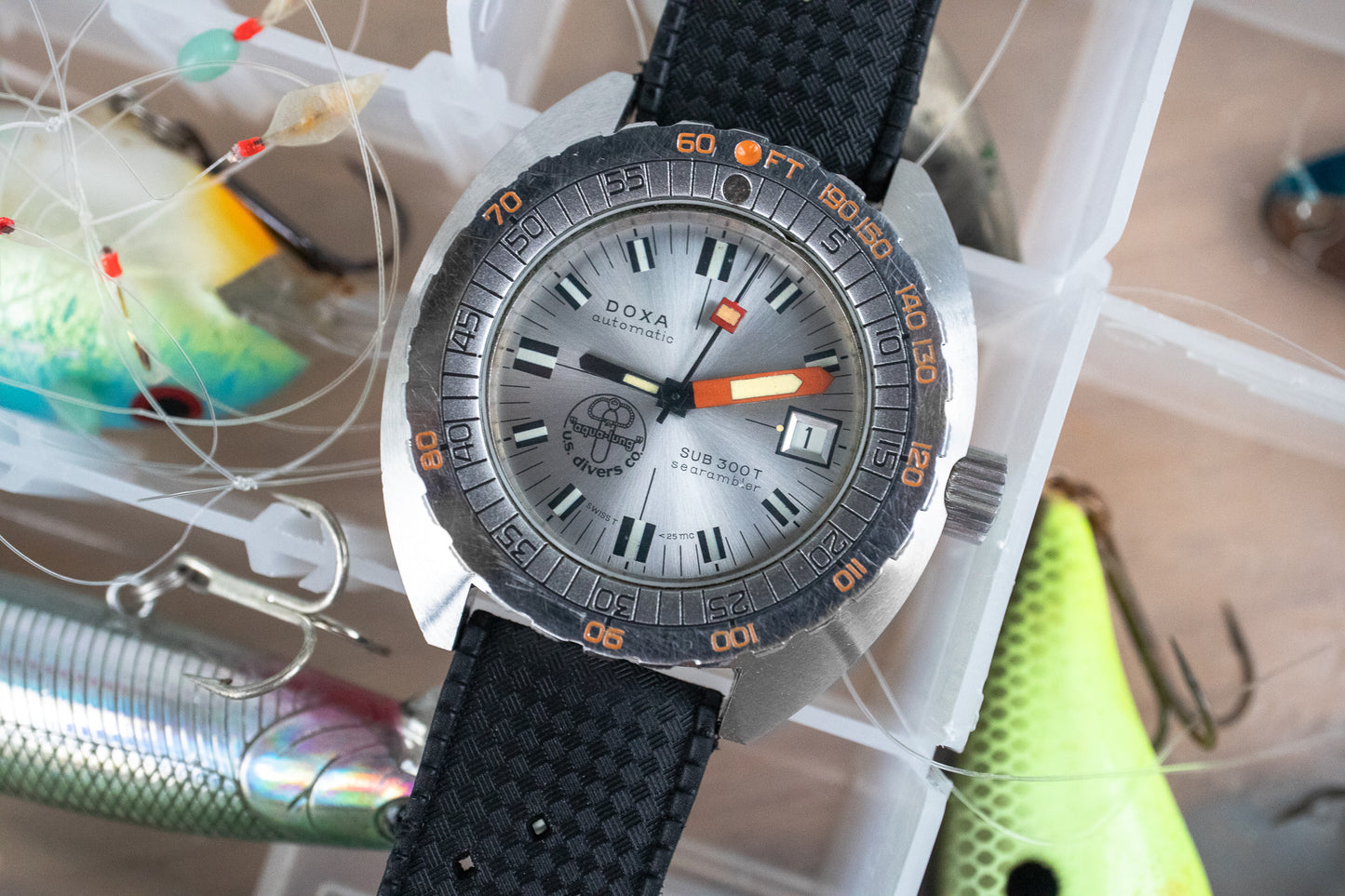 Pre-Owned: Doxa Vintage US Divers Aqua-Lung Searambler 300T