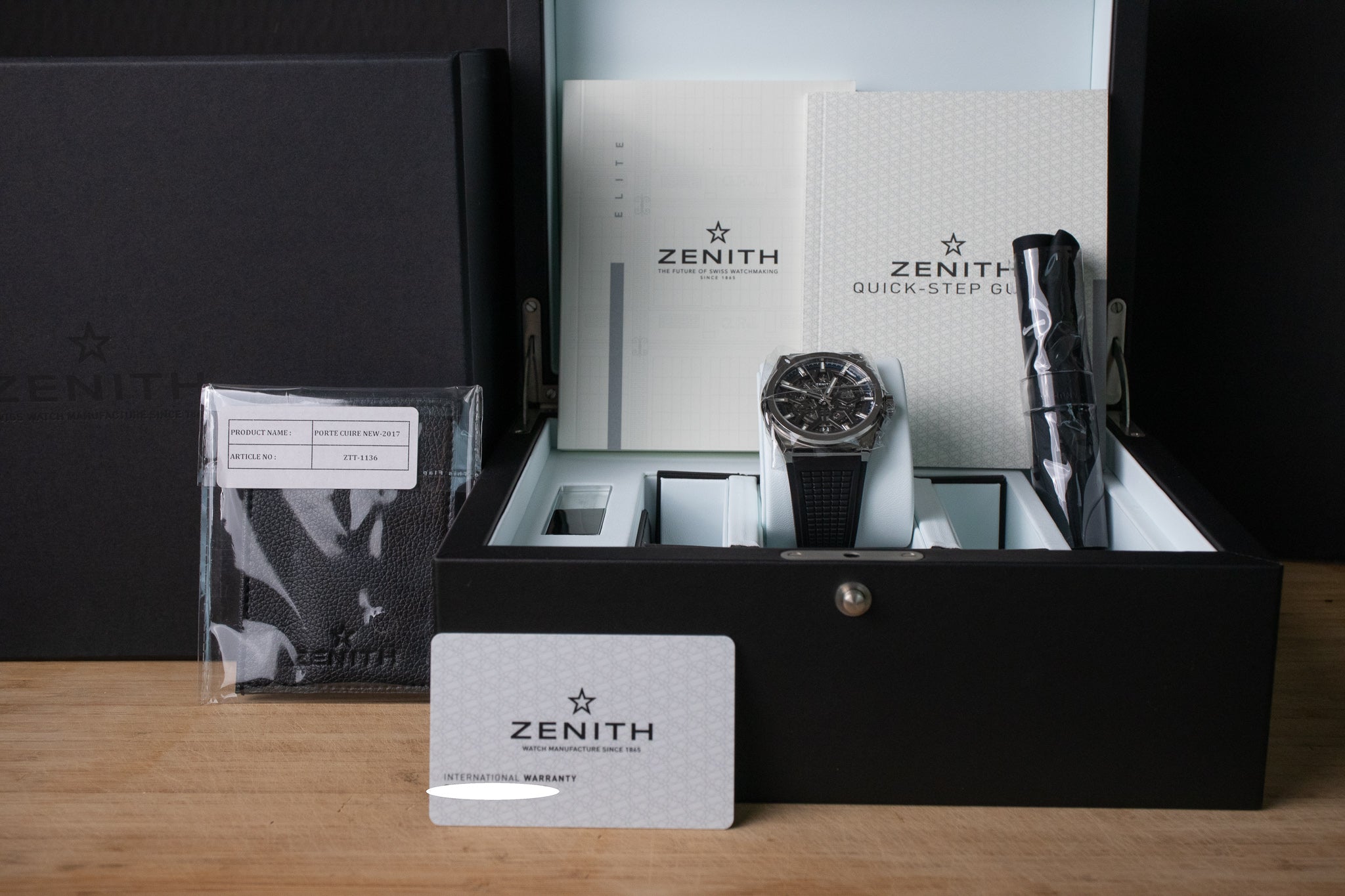 Zenith Defy Classic Skeleton Dial – Belmont Watches