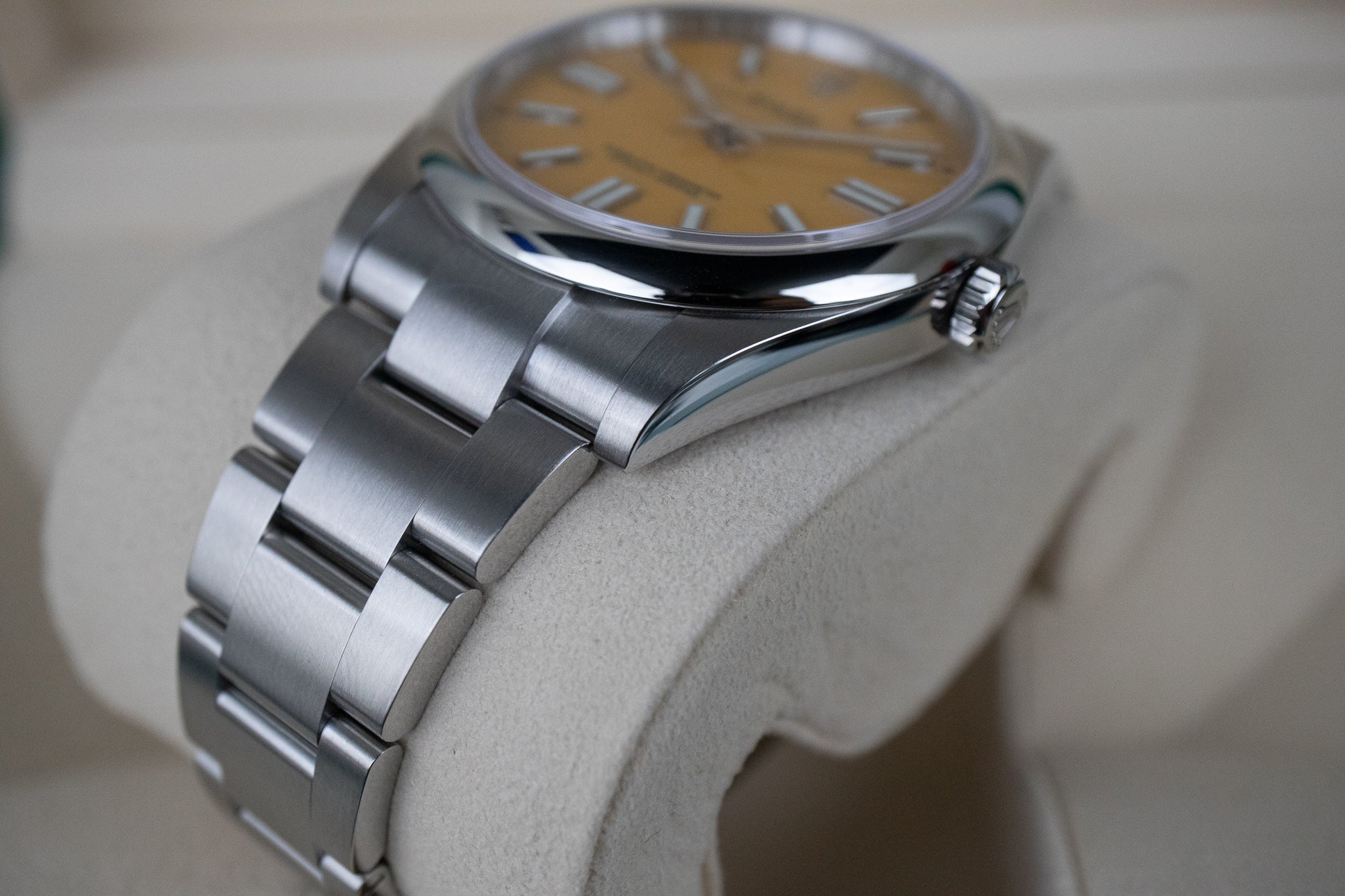 Pre-Owned: Rolex Oyster Perpetual 41 Mustard Yellow 124300