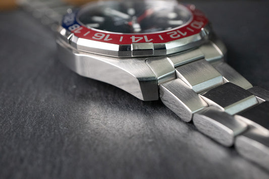 Pre-Owned: Tag Heuer Aquaracer GMT Pepsi